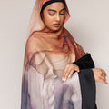 PRINTED MODAL - SUNSET MARBLE