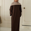 Hana Comfort Abaya - Dark Cocoa