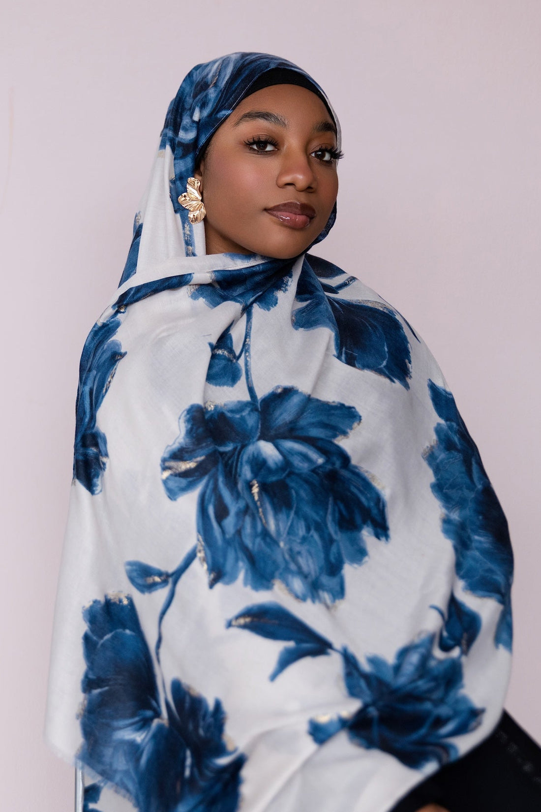 Willow Iris Printed Viscose