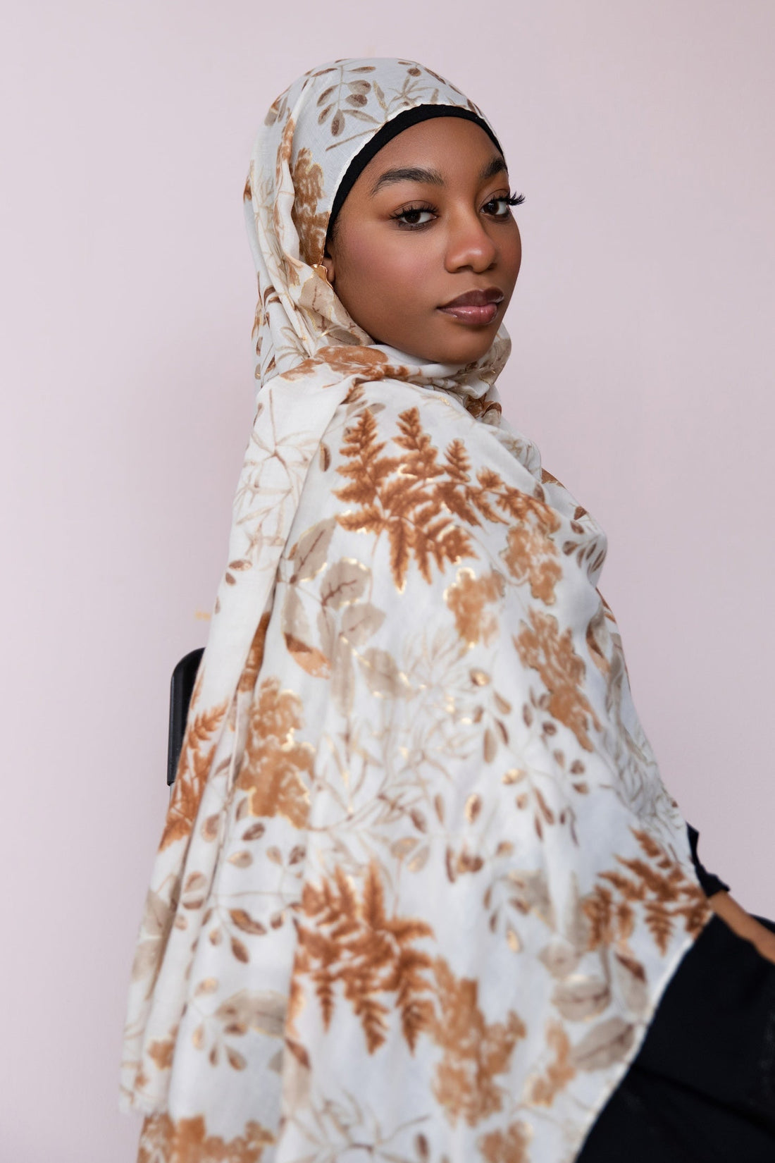 Maple Leaf Printed Viscose