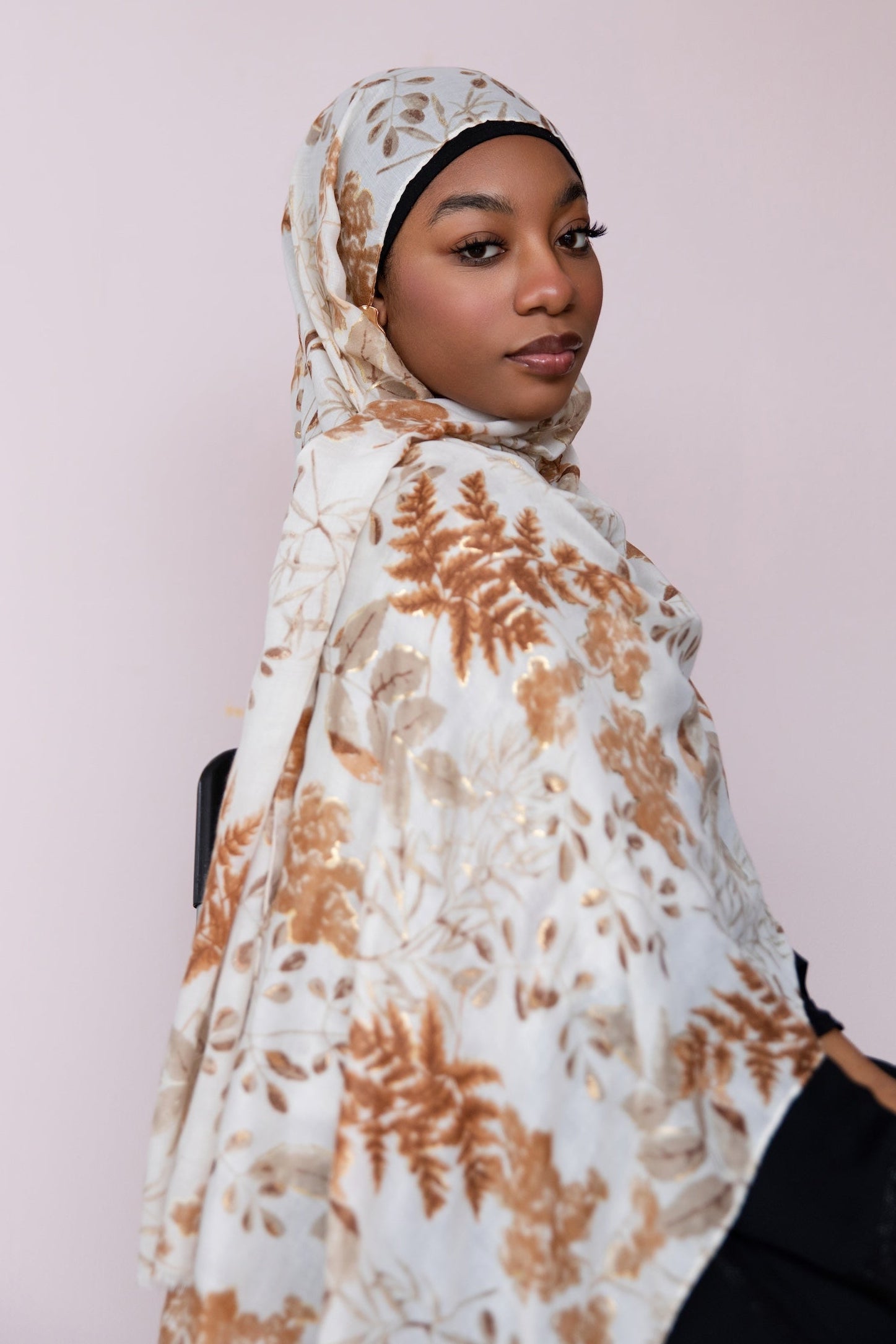 Maple Leaf Printed Viscose