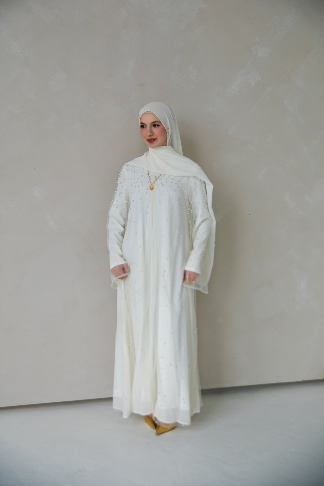 Akoya Pearl Abaya - Nahar