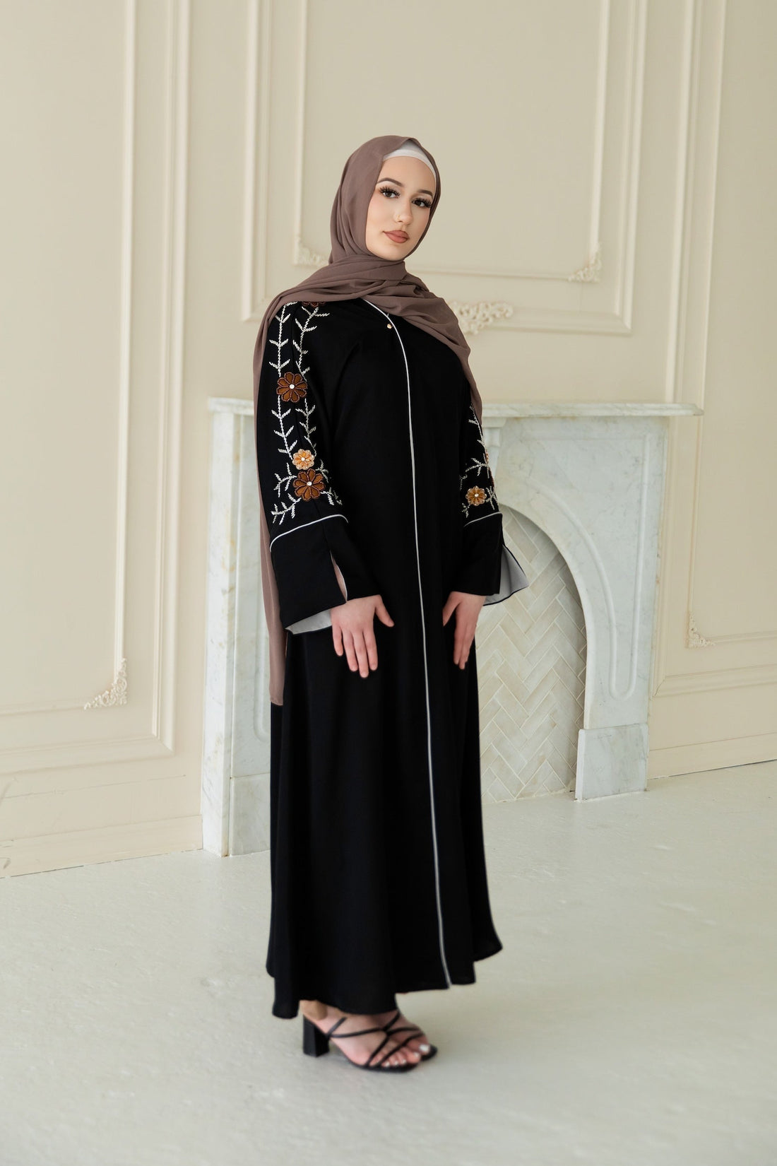 Samira Embroidered Abaya