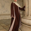 Alwan Reversible Kimono Abaya - Rosewood Blush (Copy)