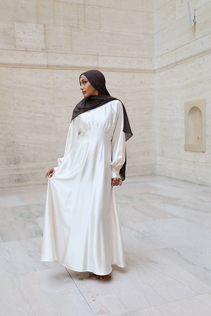 Imelda Batwing Dress - Ivory