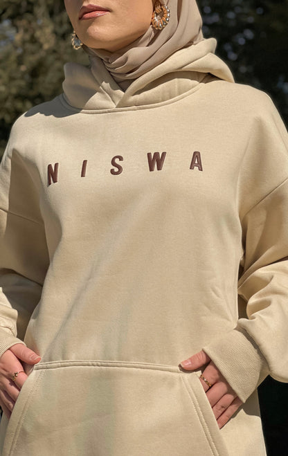 The Masjid Is My Sanctuary Hoodie - Classic Tan