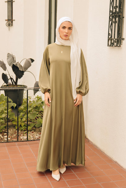 Layla Maxi Dress - Olive