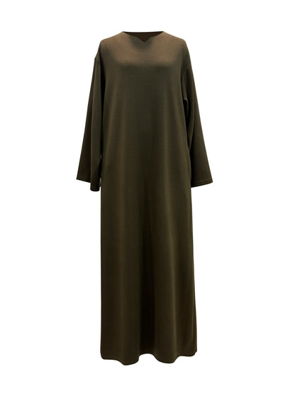Hana Comfort Abaya - Dark Cocoa
