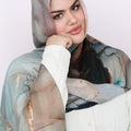 PRINTED MODAL - CLOUDED MARBLE