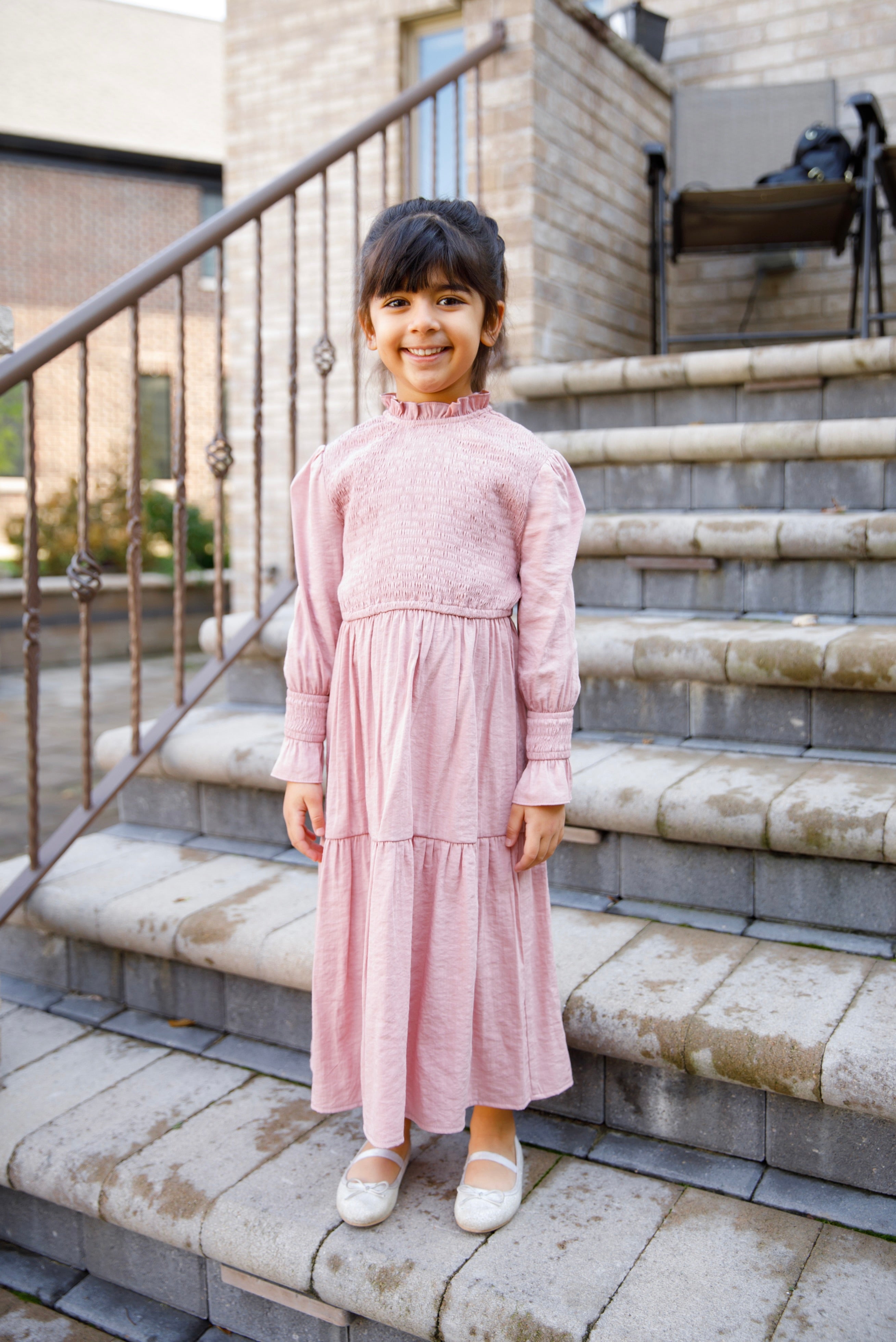 Mini Grace Maxi Dress - Pink Sand