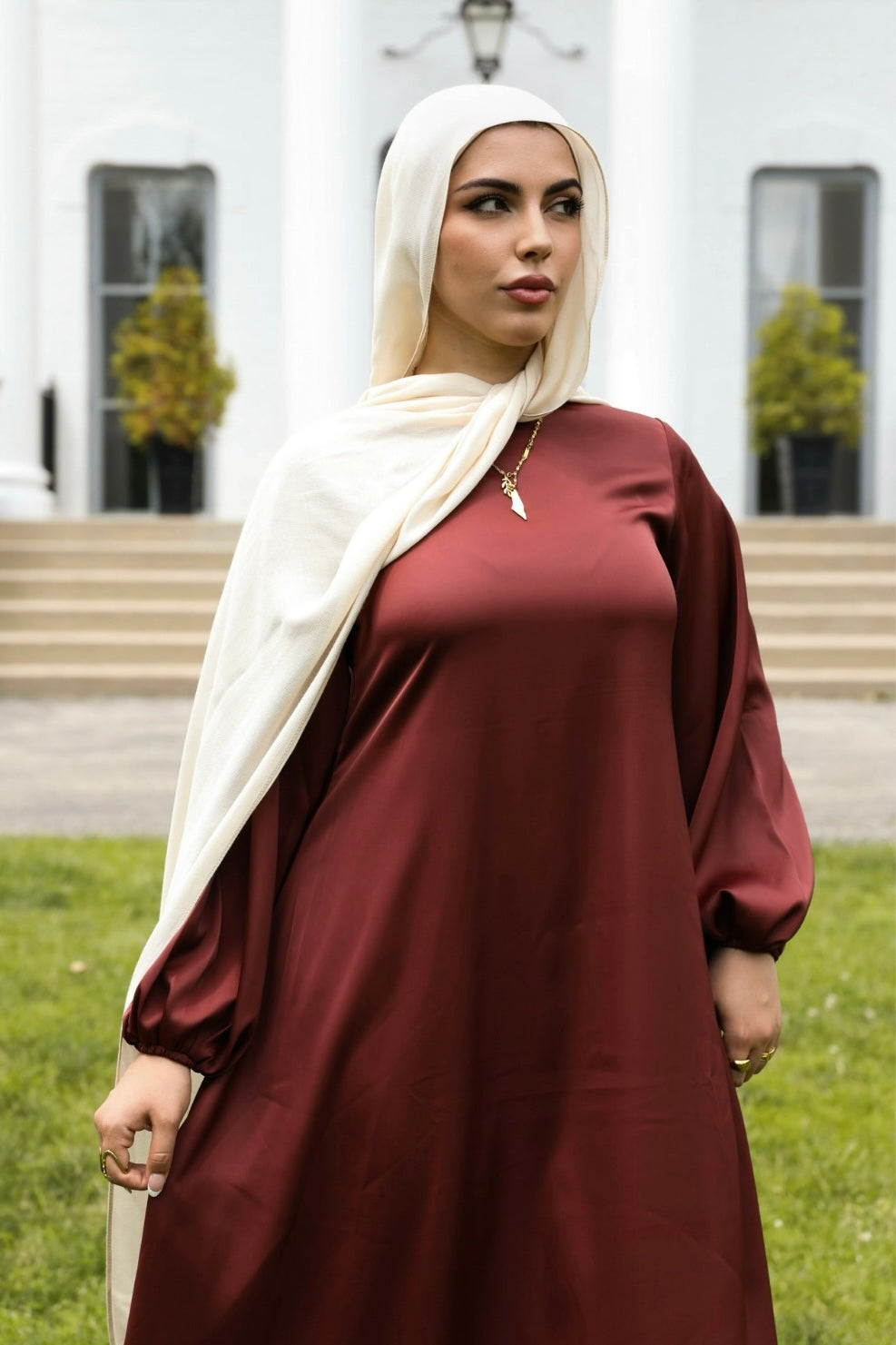Layla Maxi Dress - Mulberry