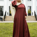 Layla Maxi Dress - Mulberry