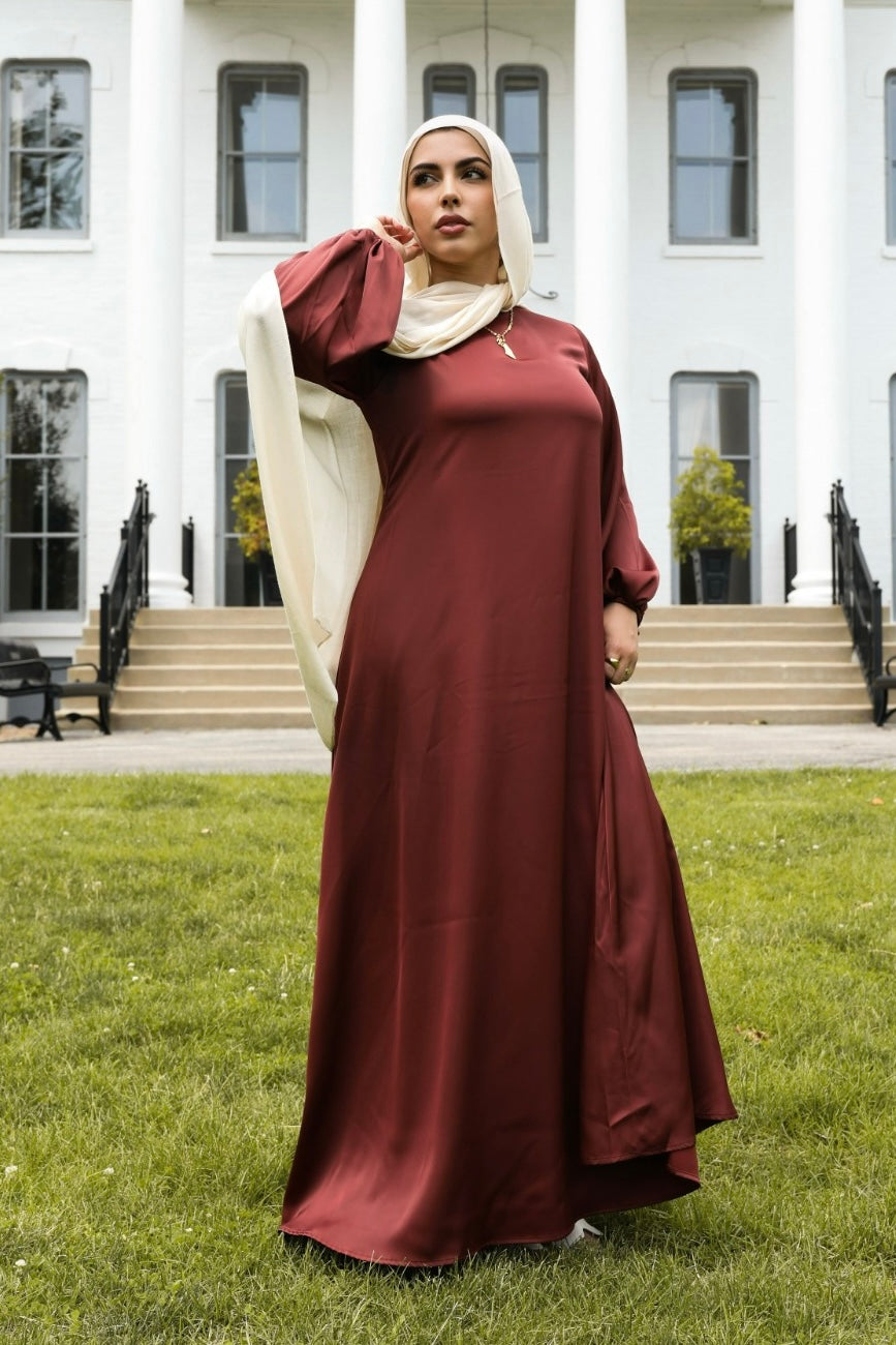 Layla Maxi Dress - Mulberry