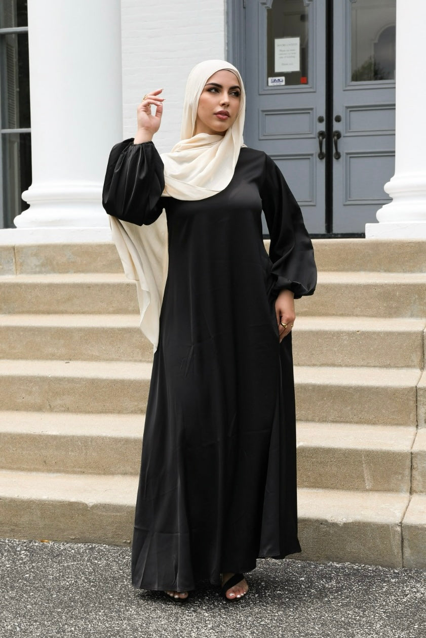 Layla Maxi Dress - Midnight Black