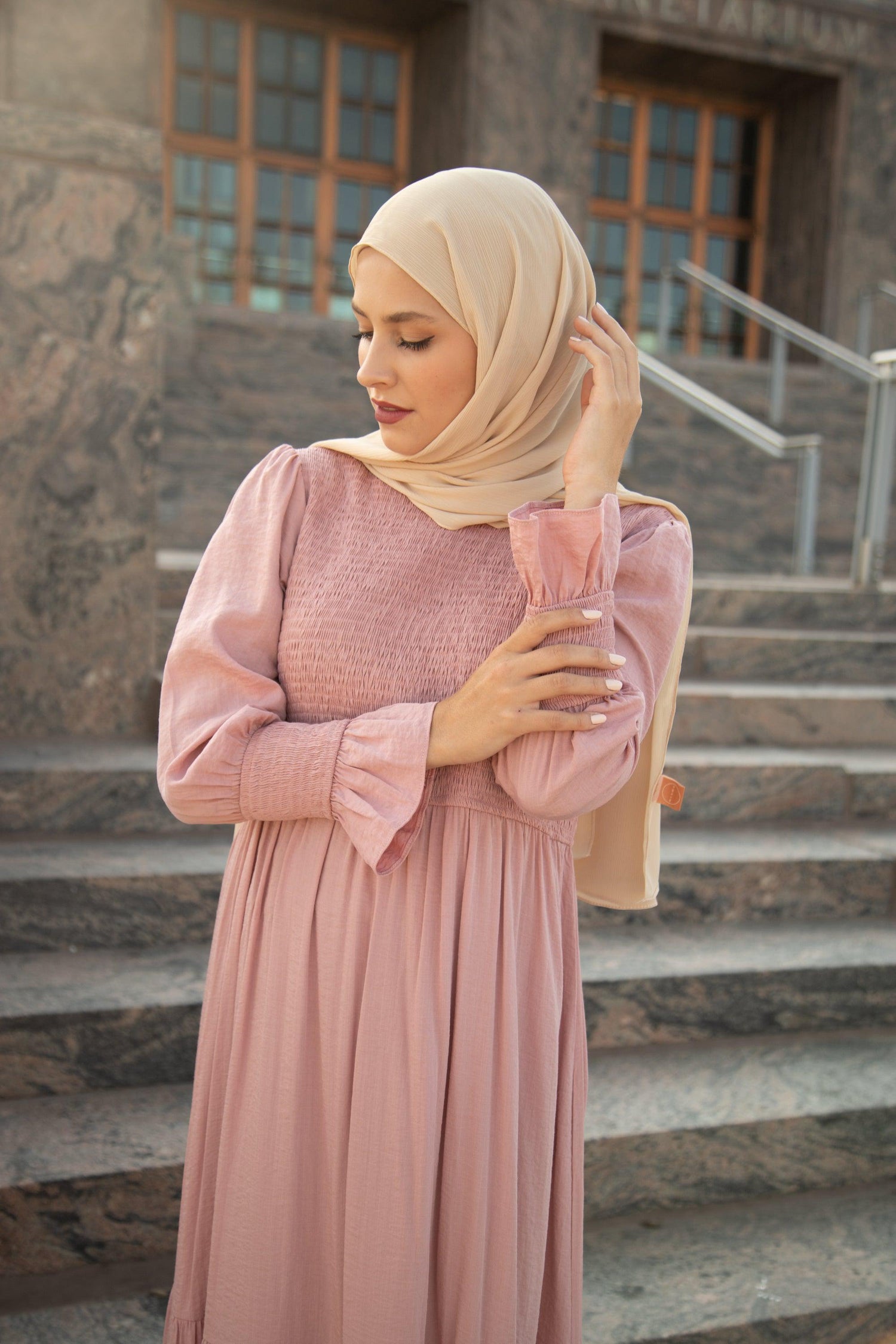 Grace Maxi Dress - Pink Sand