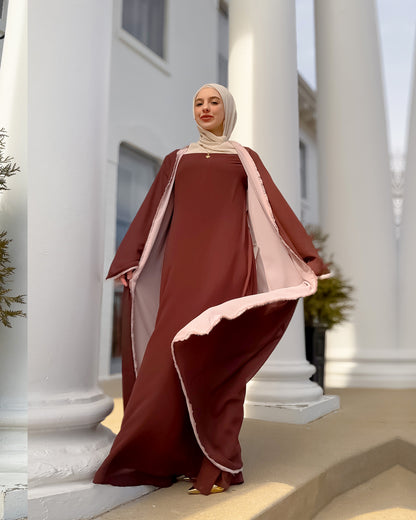 Alwan Versatile Dress - Rosewood