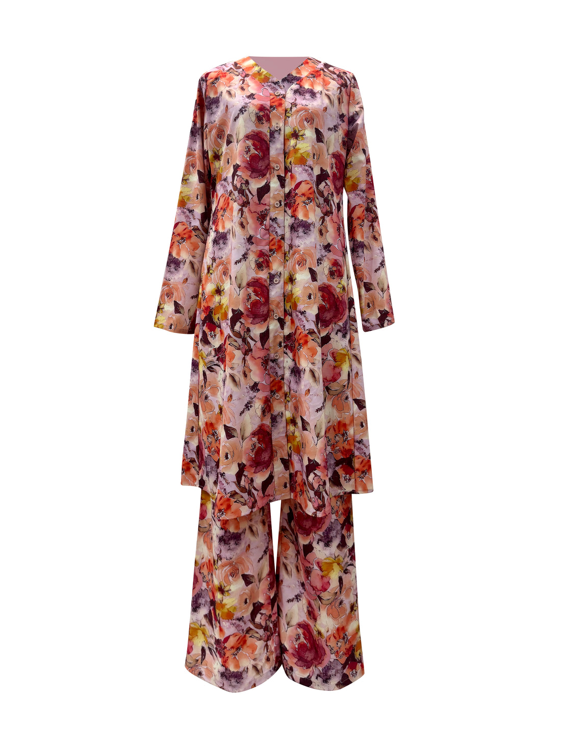Nawar Two Piece Set - Fall Sunset