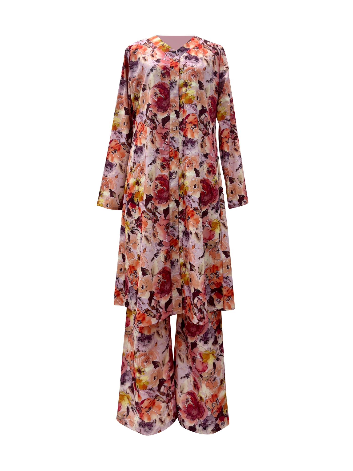 Nawar Two Piece Set - Fall Sunset