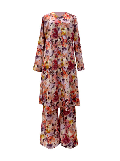 Nawar Two Piece Set - Fall Sunset