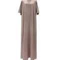 Nawar Versatile Slip Dress - Sandstone Beige
