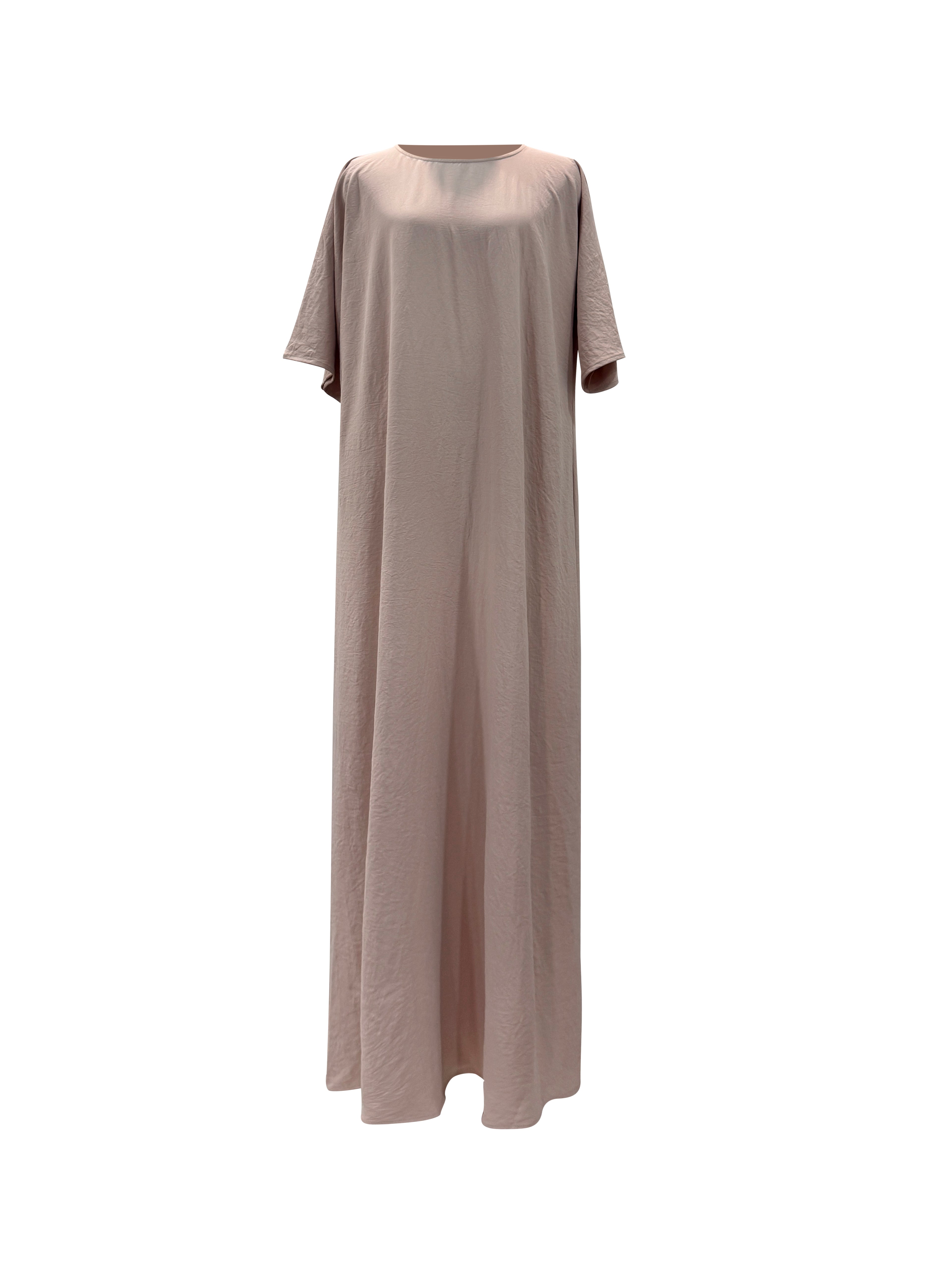 Nawar Versatile Slip Dress - Sandstone Beige