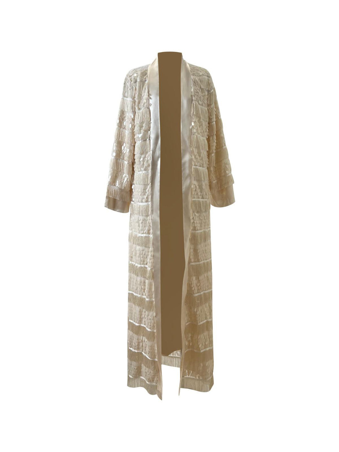Enchanté Sequins Kimono - Ivory