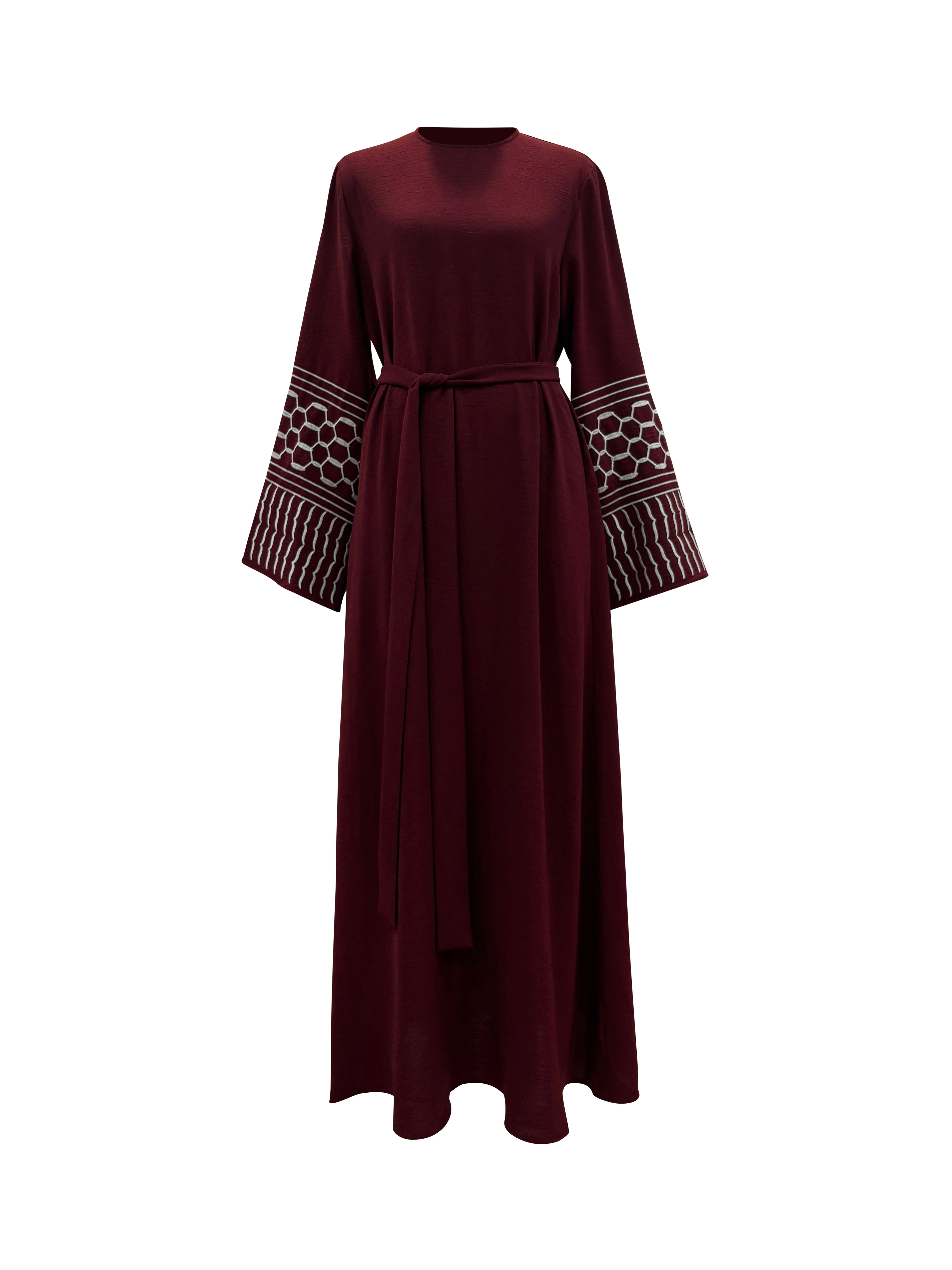 Najat Keffiyah Abaya - Rumaan