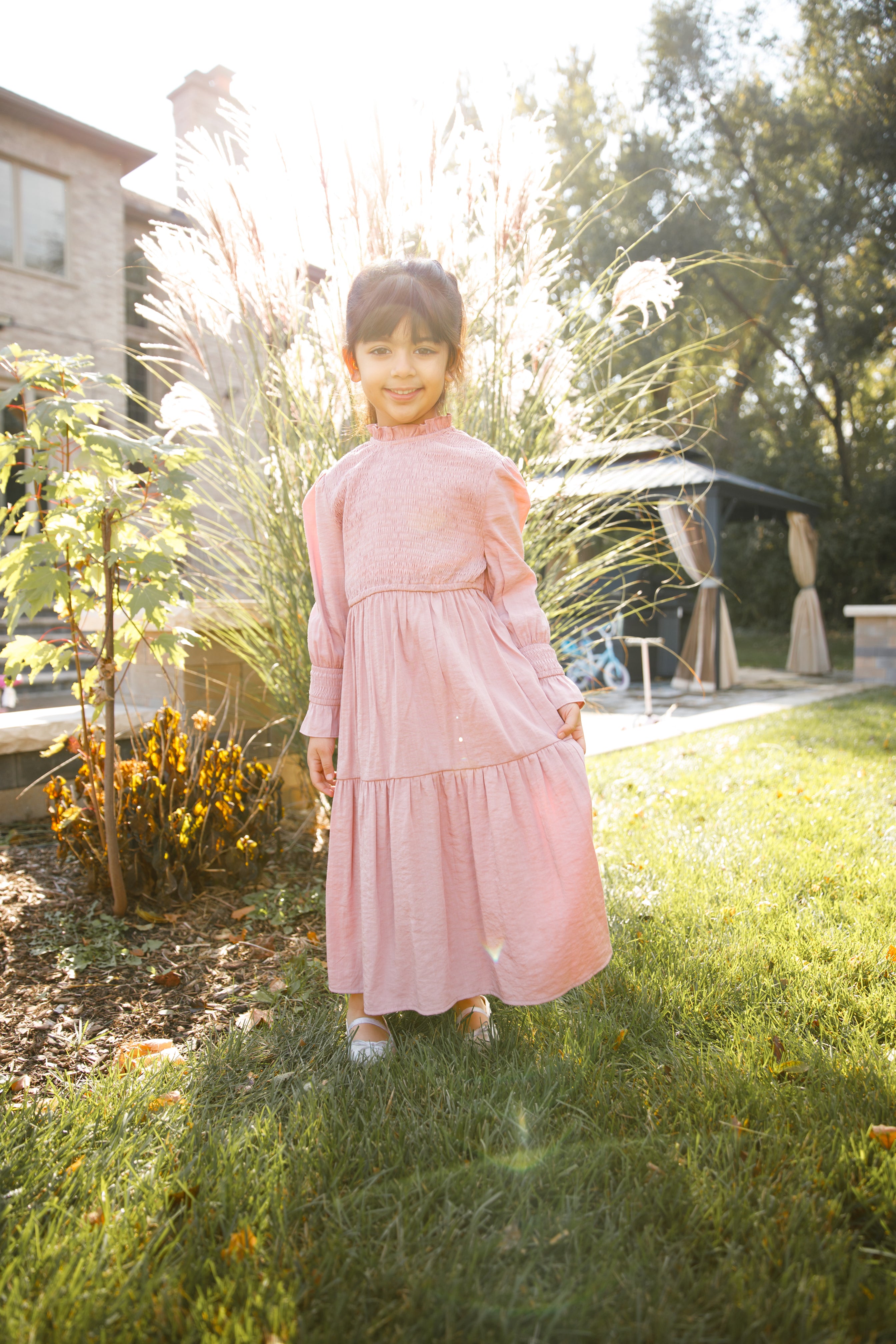 Mini Grace Maxi Dress - Pink Sand