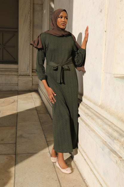 Ayesha Knit Maxi Gown - Enchanted Forest Ayesha Knit Maxi Gown - Enchanted Forest