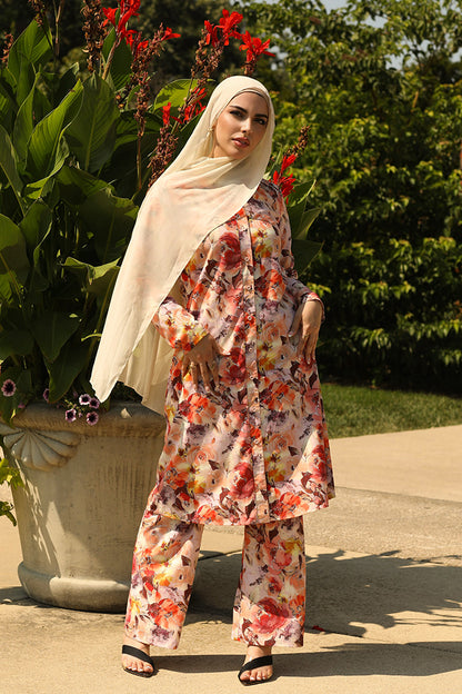 Nawar Two Piece Set - Fall Sunset
