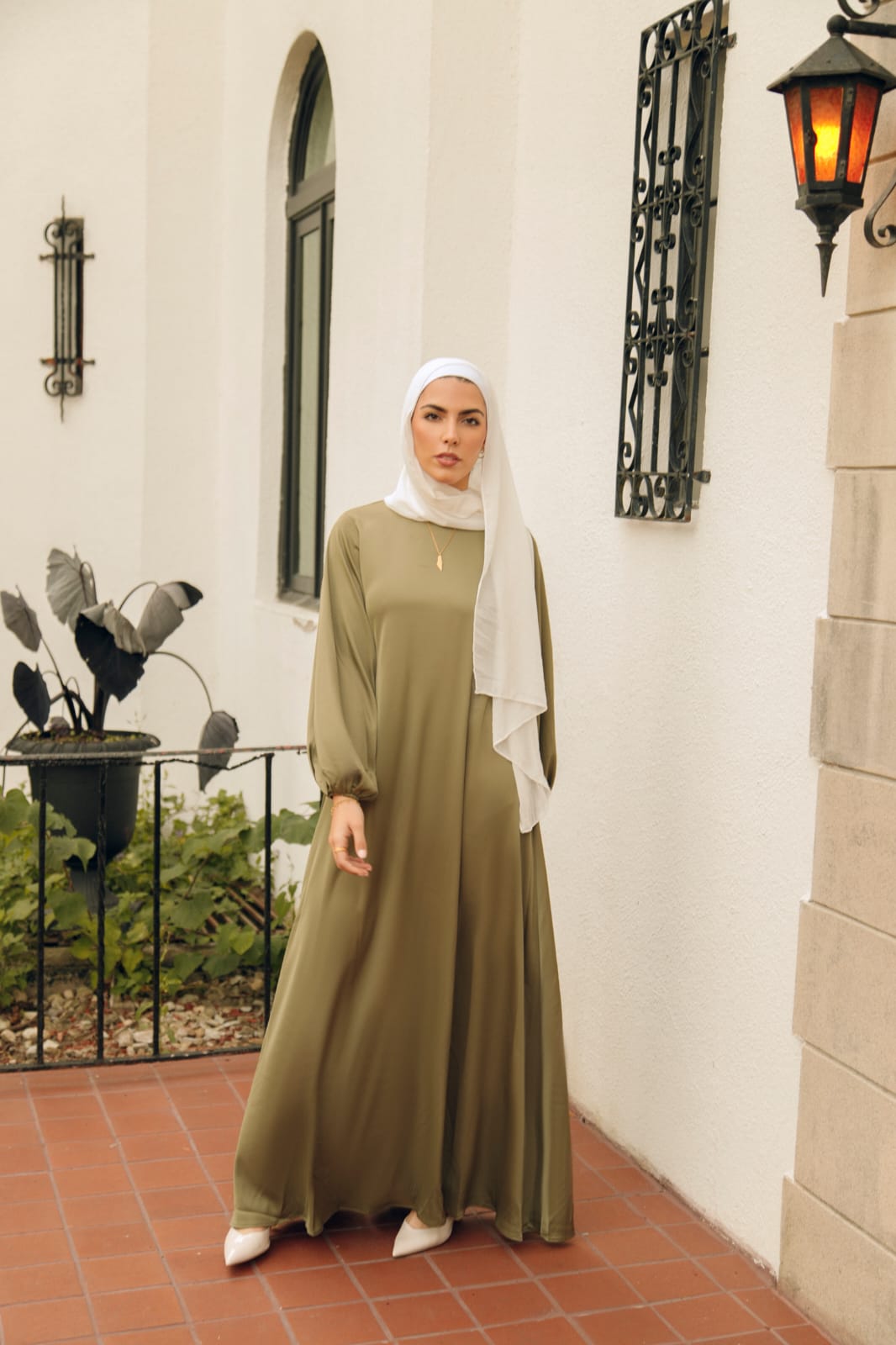 Layla Maxi Dress - Olive