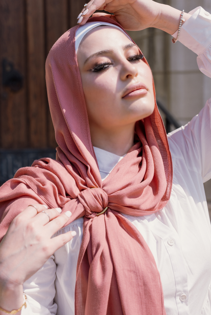 Vibrant Blush Premium Modal Woven Ecovero™
