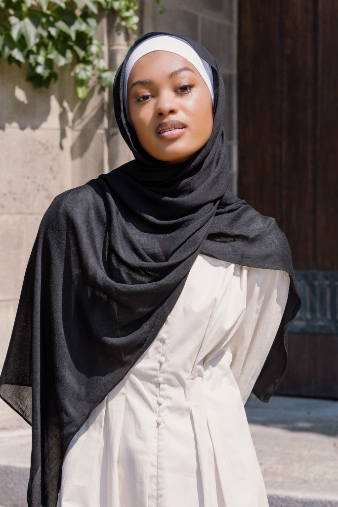 BLACK Premium Modal Woven Ecovero™