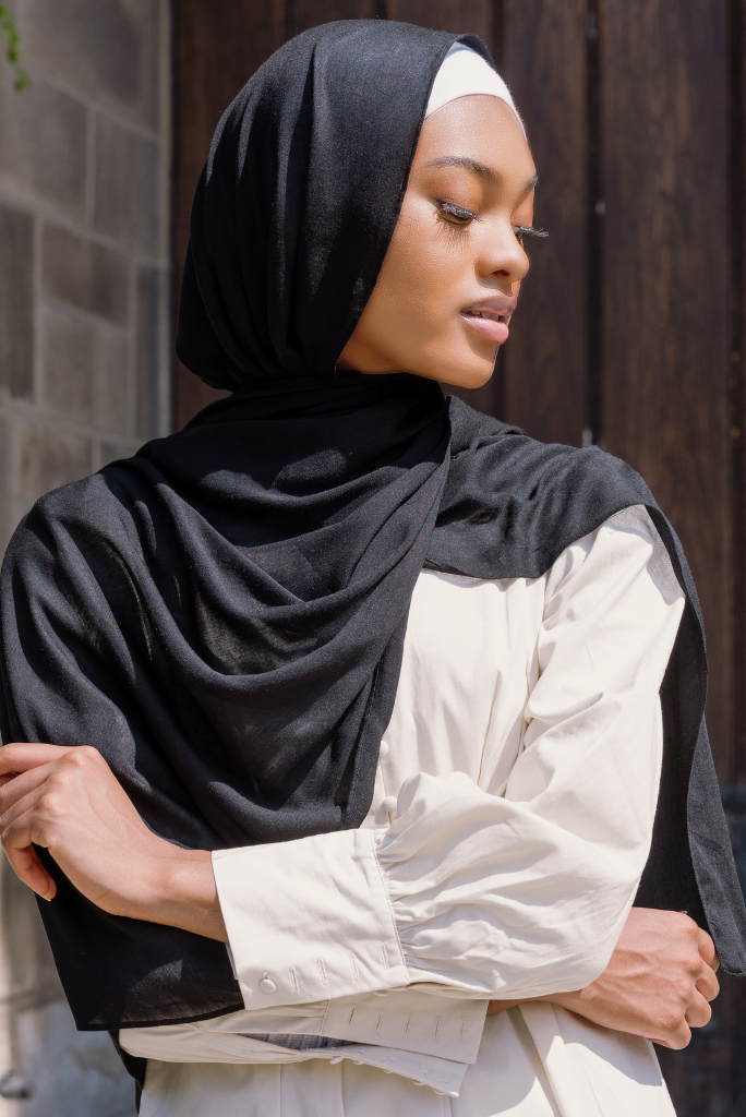 BLACK Premium Modal Woven Ecovero™