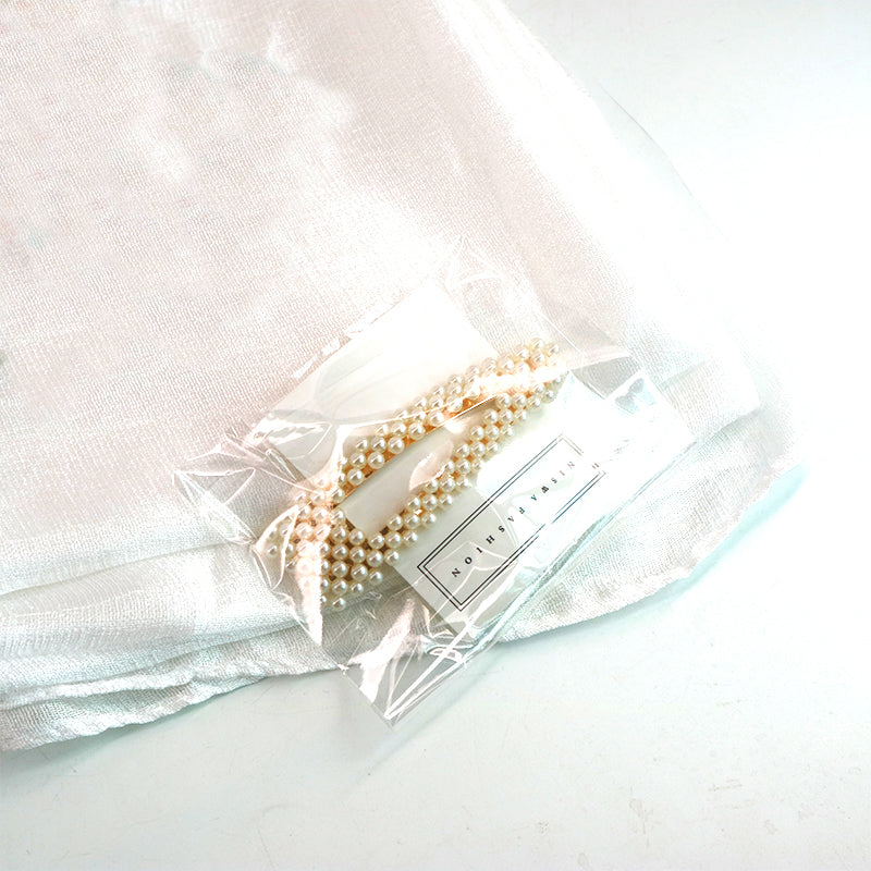 Pearl Clip - Gold-Niswa Fashion