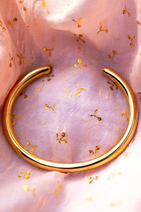 Gilded Cuff Bracelet