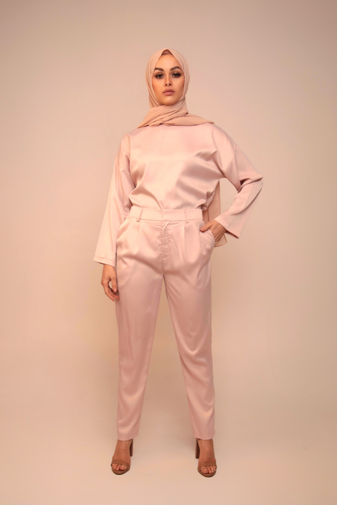 Zara Trouser - Blush