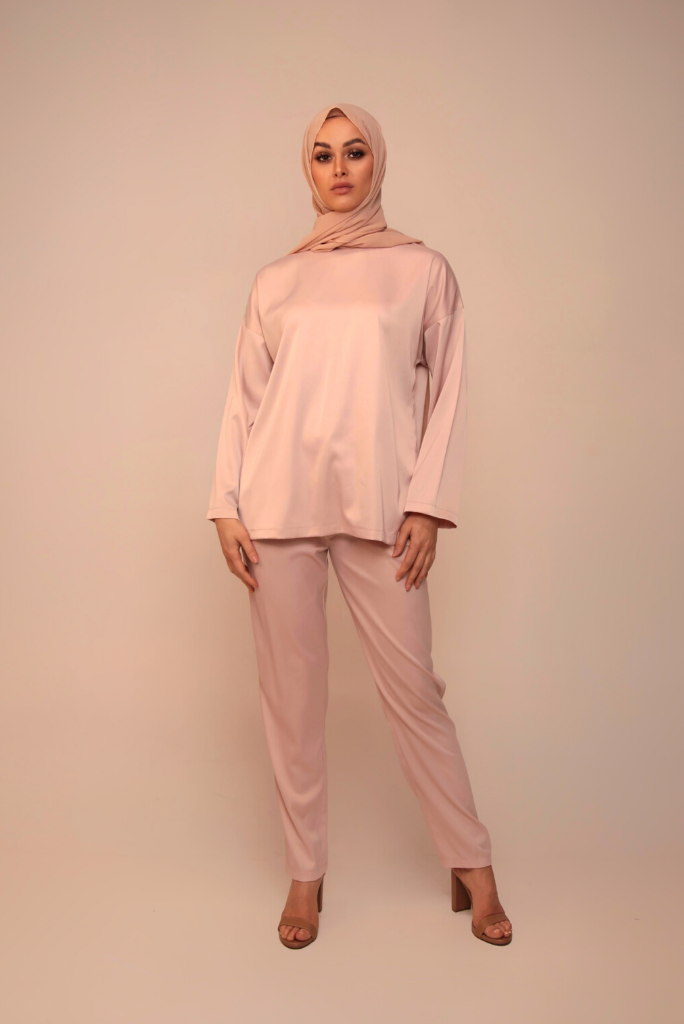 Zara Trouser - Blush