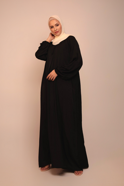 Sahara Maxi Abaya - Black