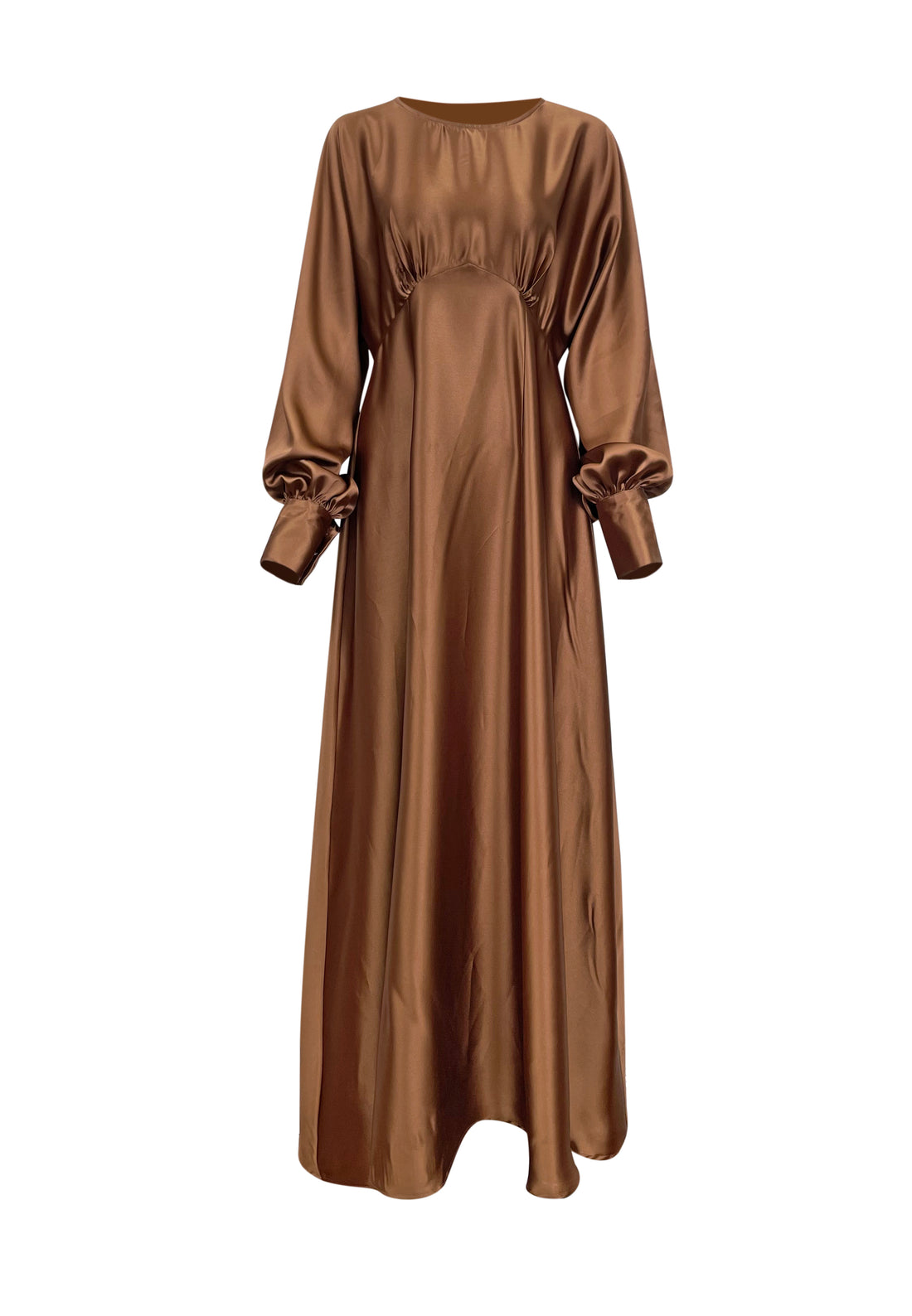 Imelda Batwing Dress - Cocoa Bean