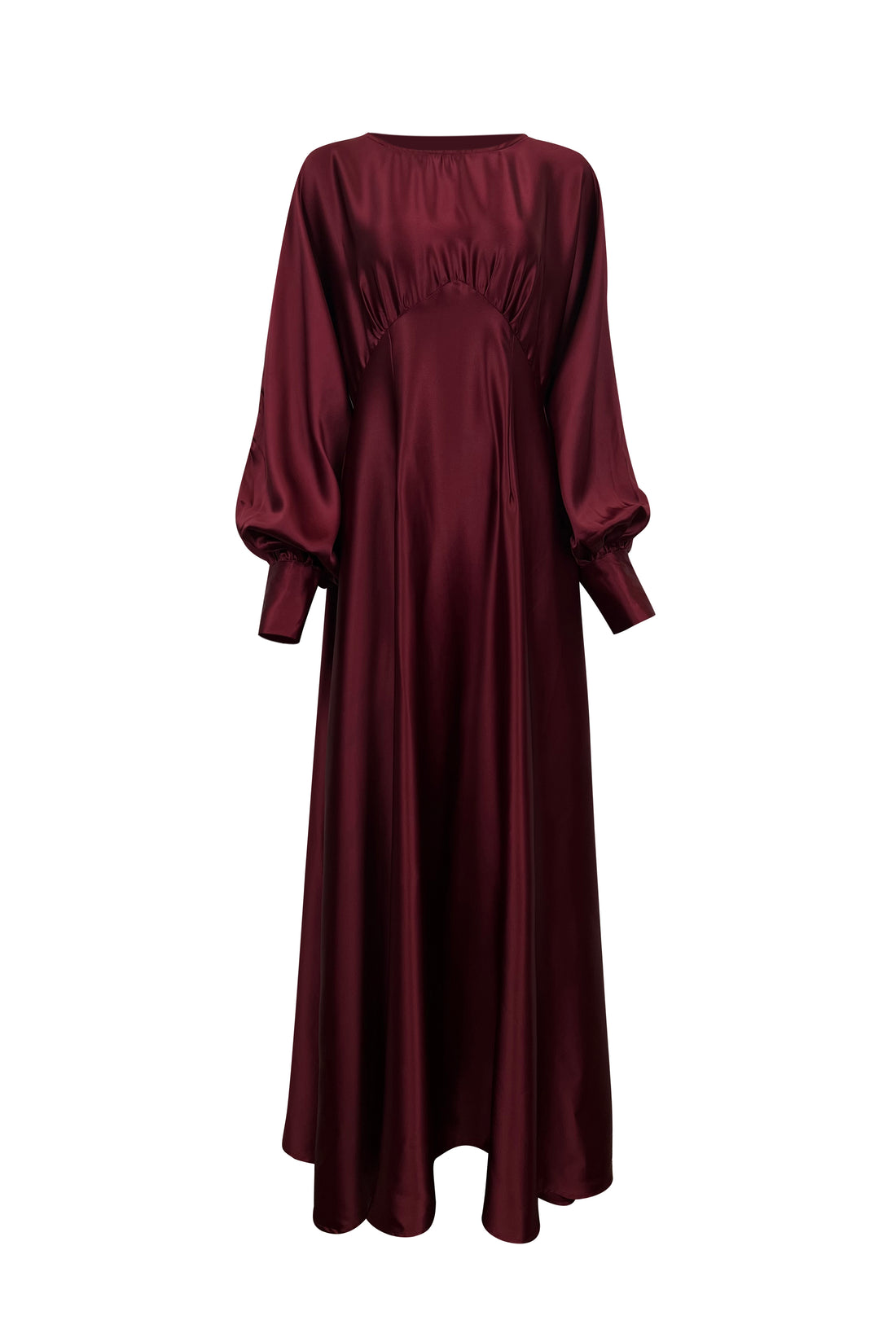 Imelda Batwing Dress - Ruby