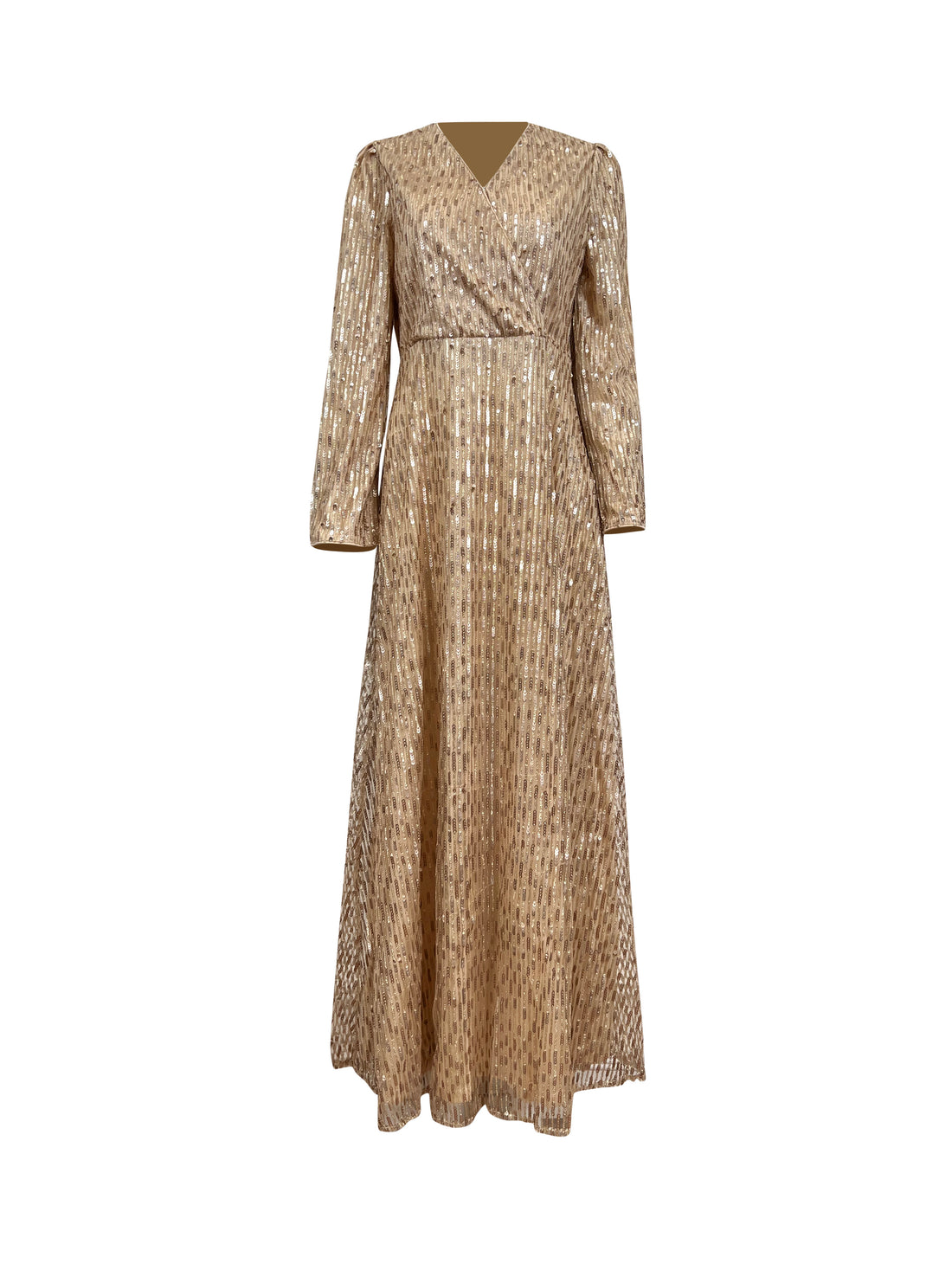 FairyDust Sequin Dress - Golden Cascades