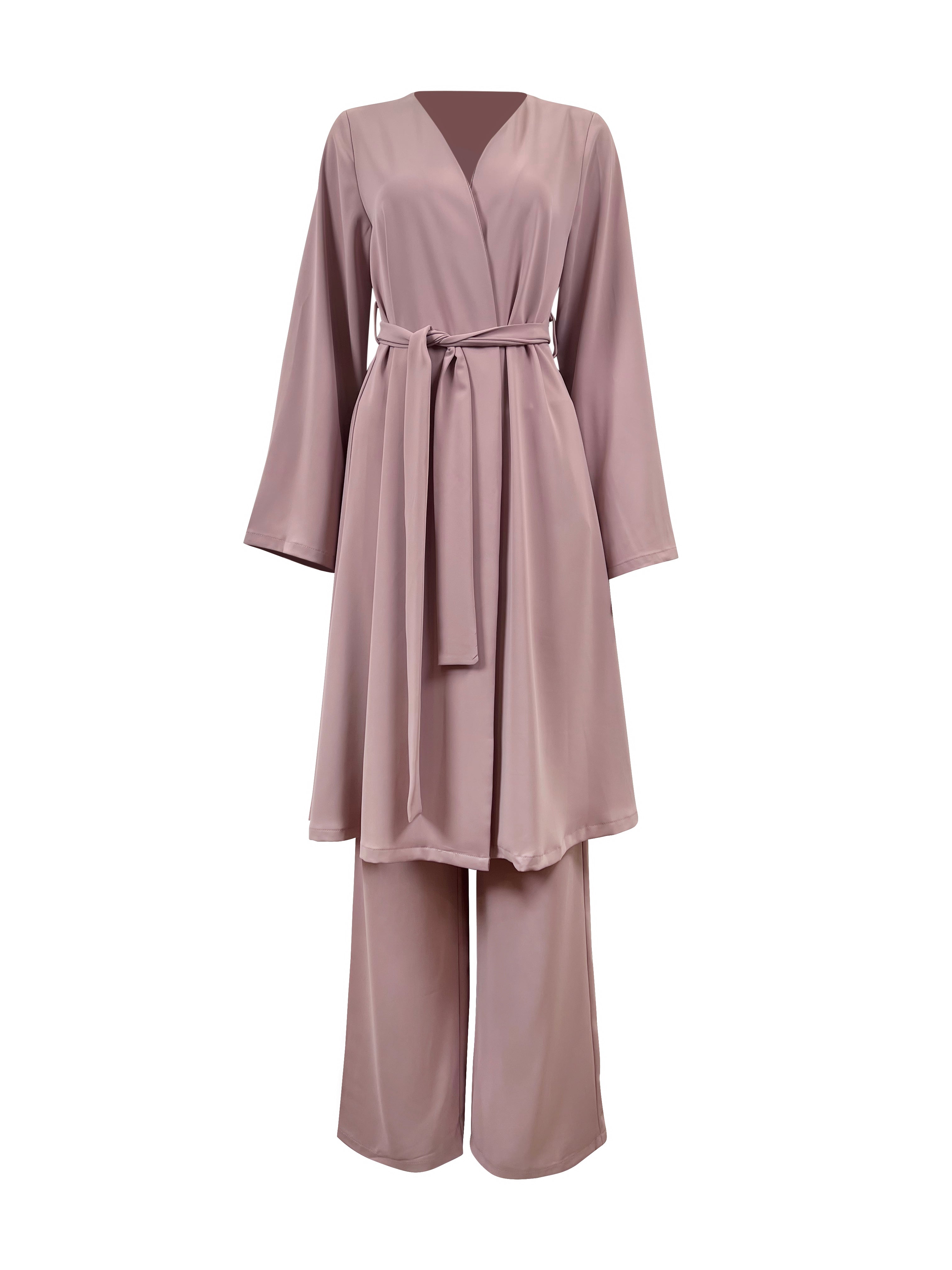 Chloe Two Piece Matching Set - Mauve