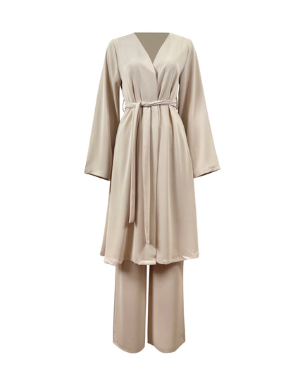 Chloe Two Piece Matching Set - Vanilla