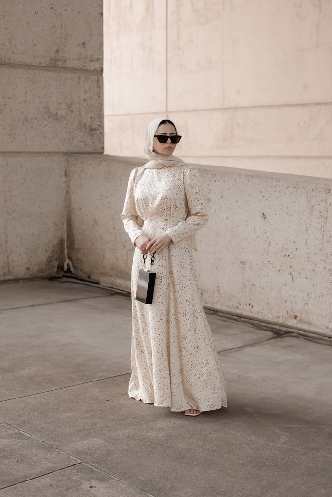 Black Rainfall Maxi Dress-Niswa Fashion