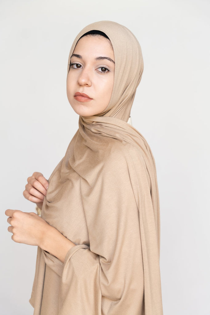 CAFÉ Premium Jersey-AllScarves-Niswa Fashion