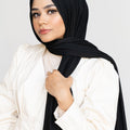 EBONY Premium Jersey-AllScarves-Niswa Fashion