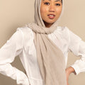 ASH WHITE Premium Cotton
