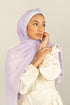 PERIWINKLE Georgette Chiffon Scarf-AllScarves-Niswa Fashion