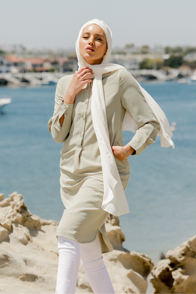 Emerson Modest Tunic - Sage